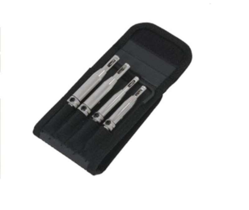 Professional Tool Industries 4pc Hinge Drill Guide Set complete with Wallet Price Comparisons | Compare The Build