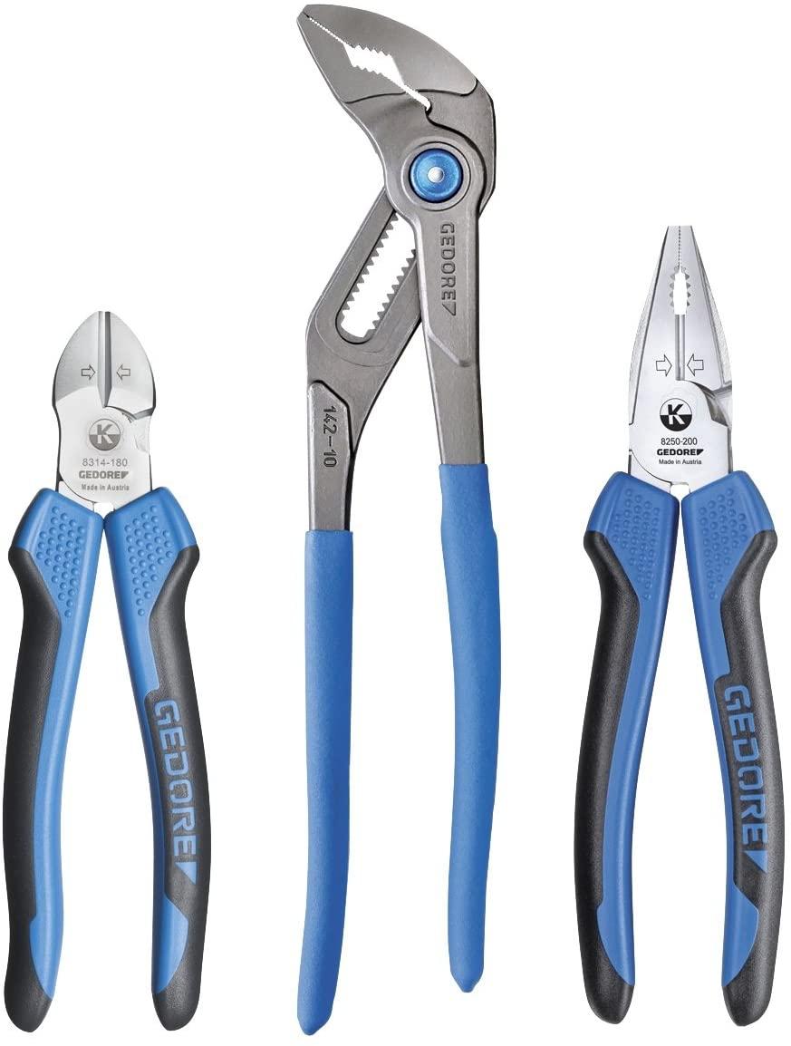 GEDORE S8393 3 Piece Plier Set Price Comparisons | Compare The Build