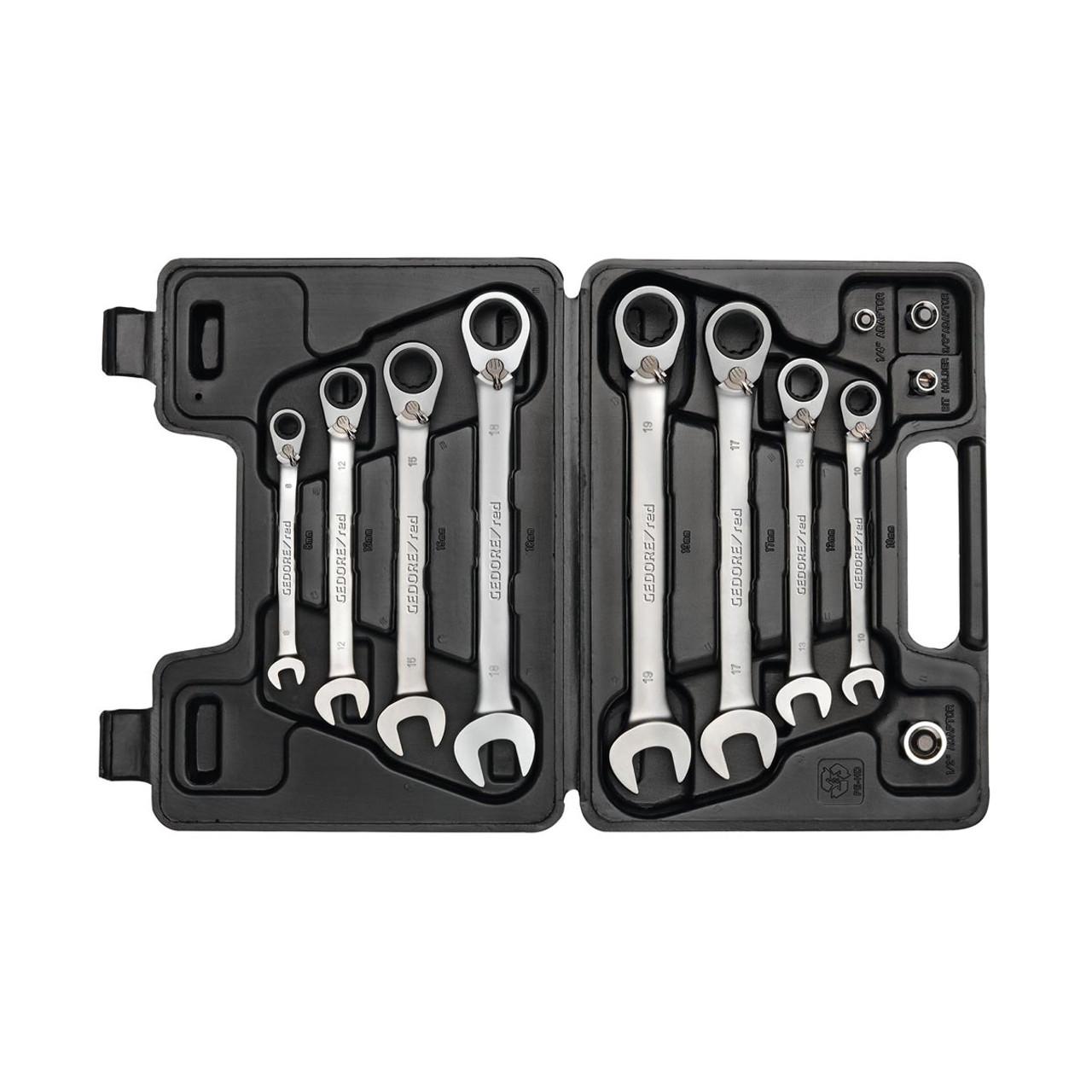 Gedore 3300059 R07203012 Ratchet Spanner 12 Piece Set Price Comparisons | Compare The Build