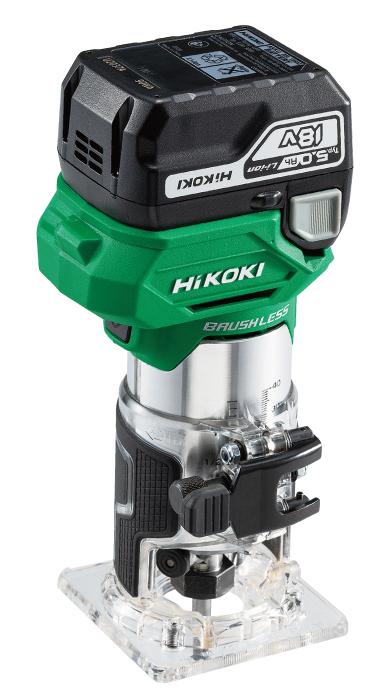 HiKOKI M1808DA/JPZ/18 1/4" Cordless Router Trimmer Set With 5.0Ah Battery Price Comparisons | Compare The Build