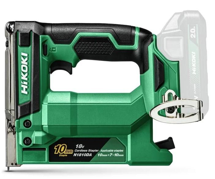 HiKOKI N1810DA/W4Z 18V Cordless 10mm Crown Fine Wire Stapler Body Only