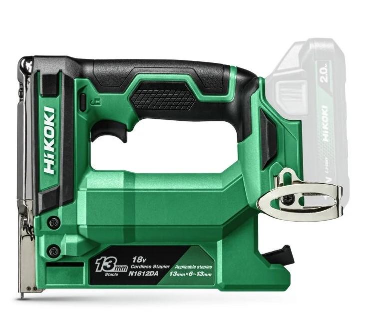 HiKOKI N1812DA/W4Z 18V Cordless 13mm Fine Wire Stapler Body Only