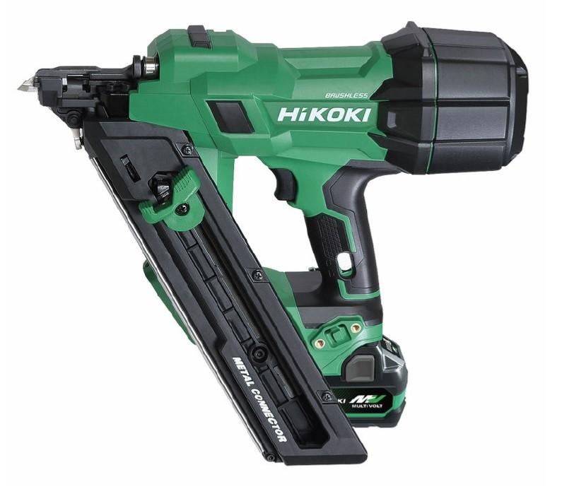 HiKOKI NR1838DKA Cordless PPN Connector Nailer With 2 x 2.5Ah/5.0Ah MultiVolt Batteries