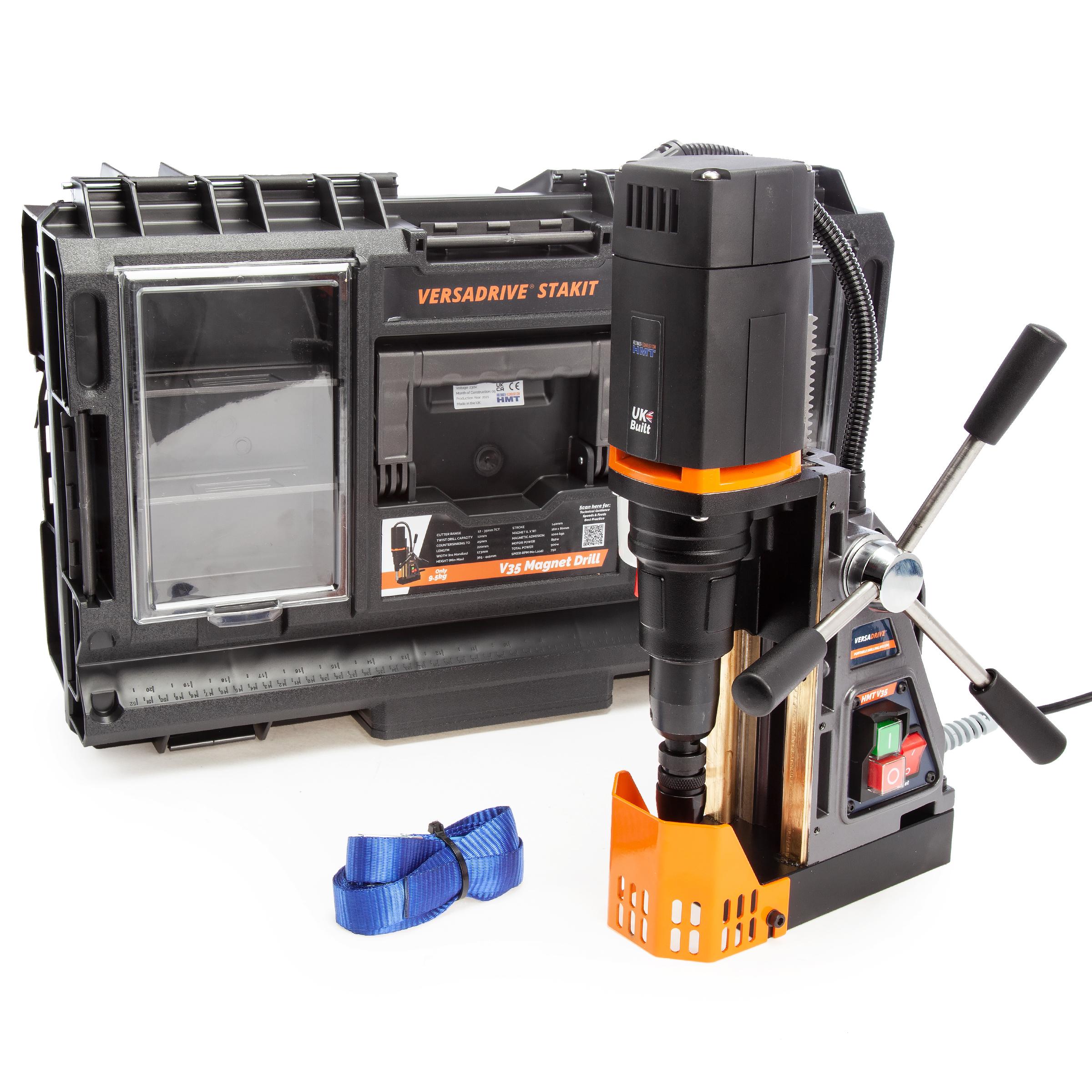 HMT 850035 V35 Versadrive Magnetic Drill Machine Kit 110V Price Comparisons | Compare The Build
