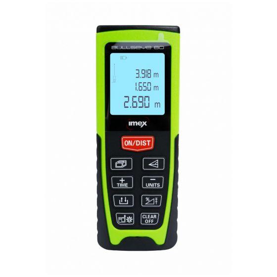 Imex 008-I0BE80 Bullseye 80m Laser Distance Measurer Price Comparisons | Compare The Build