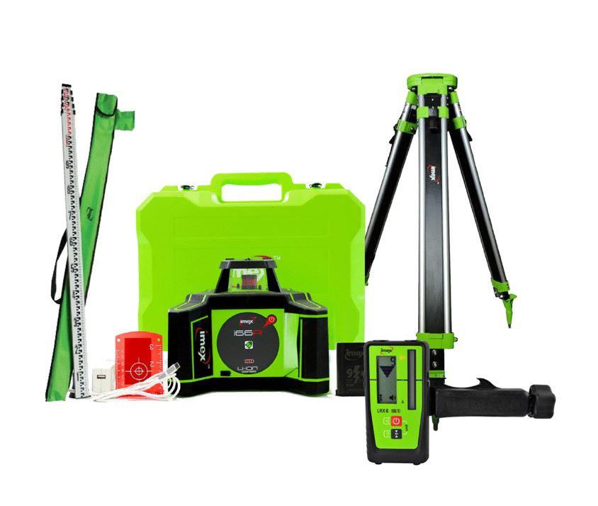 Imex I66R Rotating Laser Kit Horizontal w/ Tripod & Staff Price Comparisons | Compare The Build