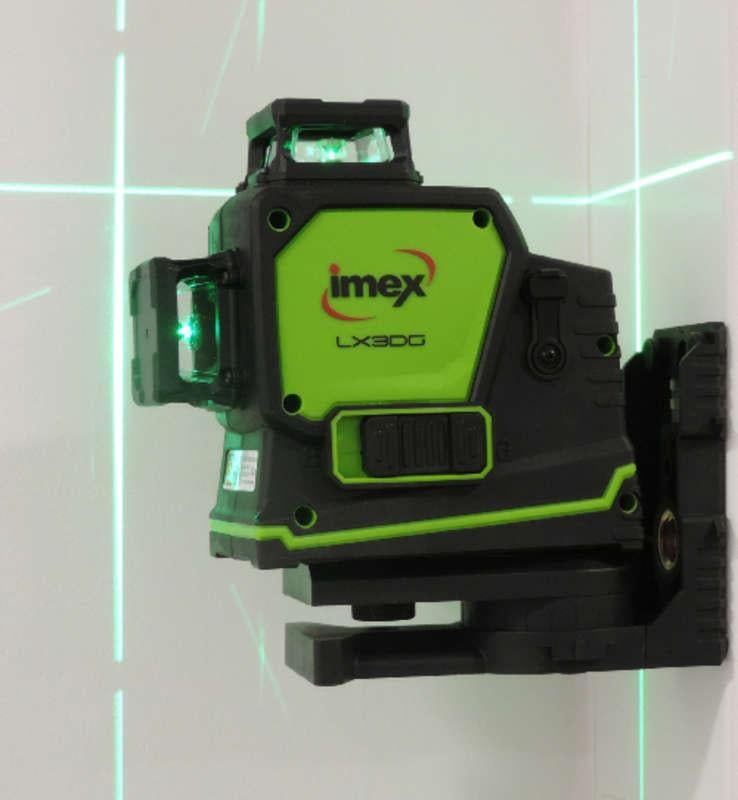 Imex LX3DG Green Beam 3 Line Laser Level with USB Charger Price Comparisons | Compare The Build