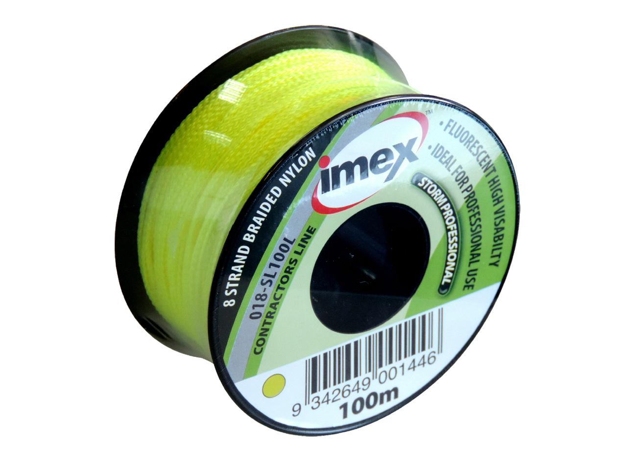 IMEX SL100L 100m 8 Braid Lime Stringline Price Comparisons | Compare The Build