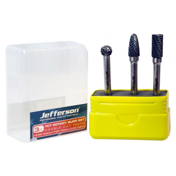 Jefferson TCT Rotary Burr 3 Piece Set Price Comparisons | Compare The Build