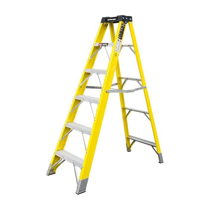 Jefferson 6 Tread Fibreglass Step Ladder Price Comparisons | Compare The Build