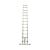 Jefferson JEFLADTEL13S 3.8m Safe Close Telescopic Ladder With Stabilising Base Bar Jefferson JEFLADTEL13S 3.8m Safe Close Telescopic Ladder With Stabilising Base Bar
