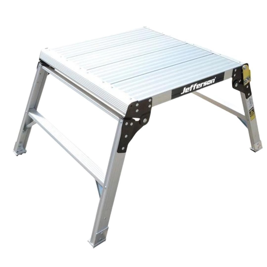 Jefferson 600mm Wide 2 Tread Aluminium Work Platform Price Comparisons | Compare The Build