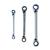 Jefferson 3 Piece 4 in 1 Reversible Ratchet Spanner Jefferson 3 Piece 4 in 1 Reversible Ratchet Spanner