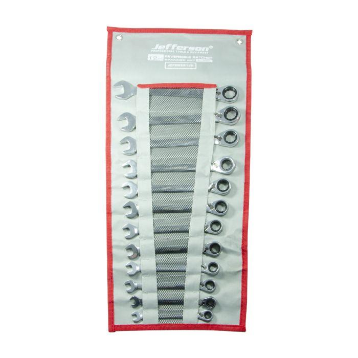 Jefferson 12 Piece Reversible Ratchet Set 8mm-19mm Price Comparisons | Compare The Build