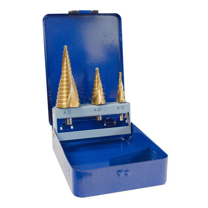 Jefferson 3 Piece HSS Step Drill Set Price Comparisons | Compare The Build