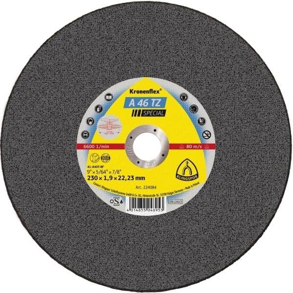 Klingspor 224084 Metal Cutting Slitting Disc 230mm x 1.9mm Price Comparisons | Compare The Build