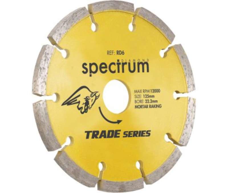 Spectrum Plus Mortar Rake 115mm Diamond Blade Price Comparisons | Compare The Build