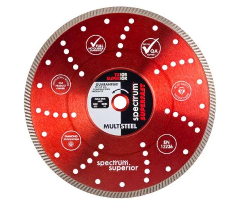 Spectrum Superior Universal 115mm Diamond Blade Price Comparisons | Compare The Build