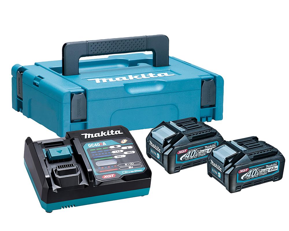 Makita 191K01-6 40Vmax XGT 2 x 4.0Ah Power Source Battery Kit With Charger 240V Price Comparisons | Compare The Build