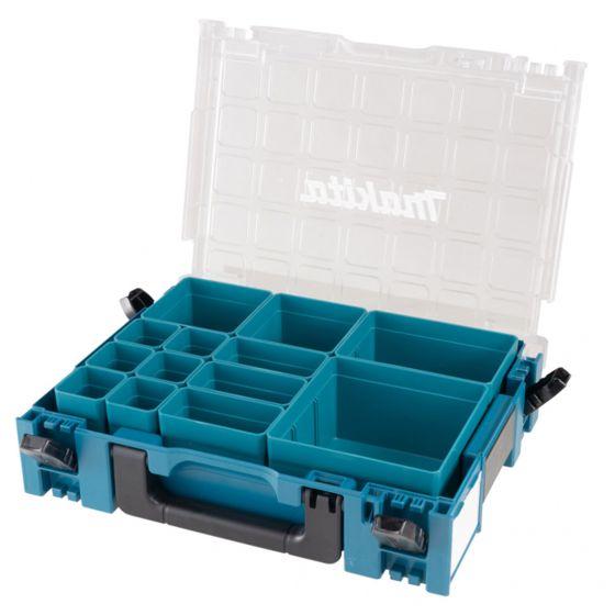 Makita 191X80-2 MAPAC Clear Lid Stackable Organiser Case With Inserts Price Comparisons | Compare The Build