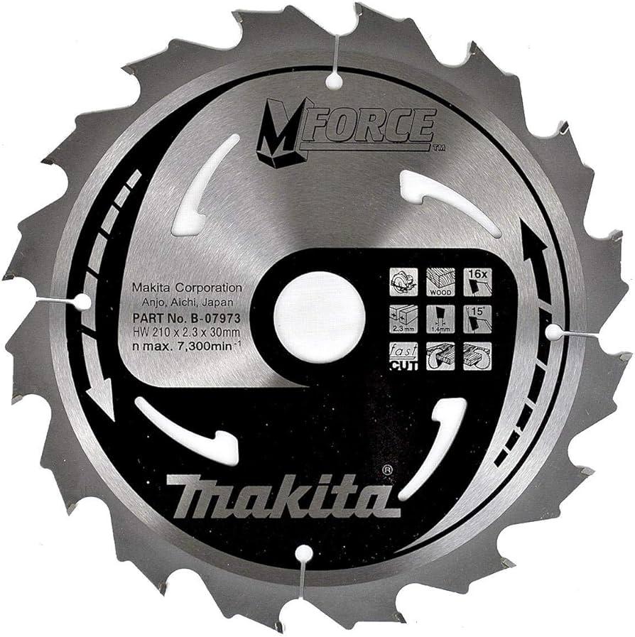 Makita B-31980 MForce 210mm x 30mm x 16T Circular Saw Blade Price Comparisons | Compare The Build