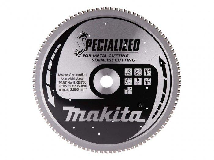 Makita B-33750 305mm x 25.4mm x 100T Specialized Stainless Saw Blade Price Comparisons | Compare The Build