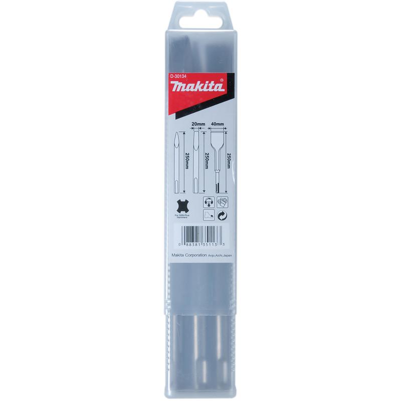 Makita D-30134 SDS 3 Piece Chisel Set Price Comparisons | Compare The Build