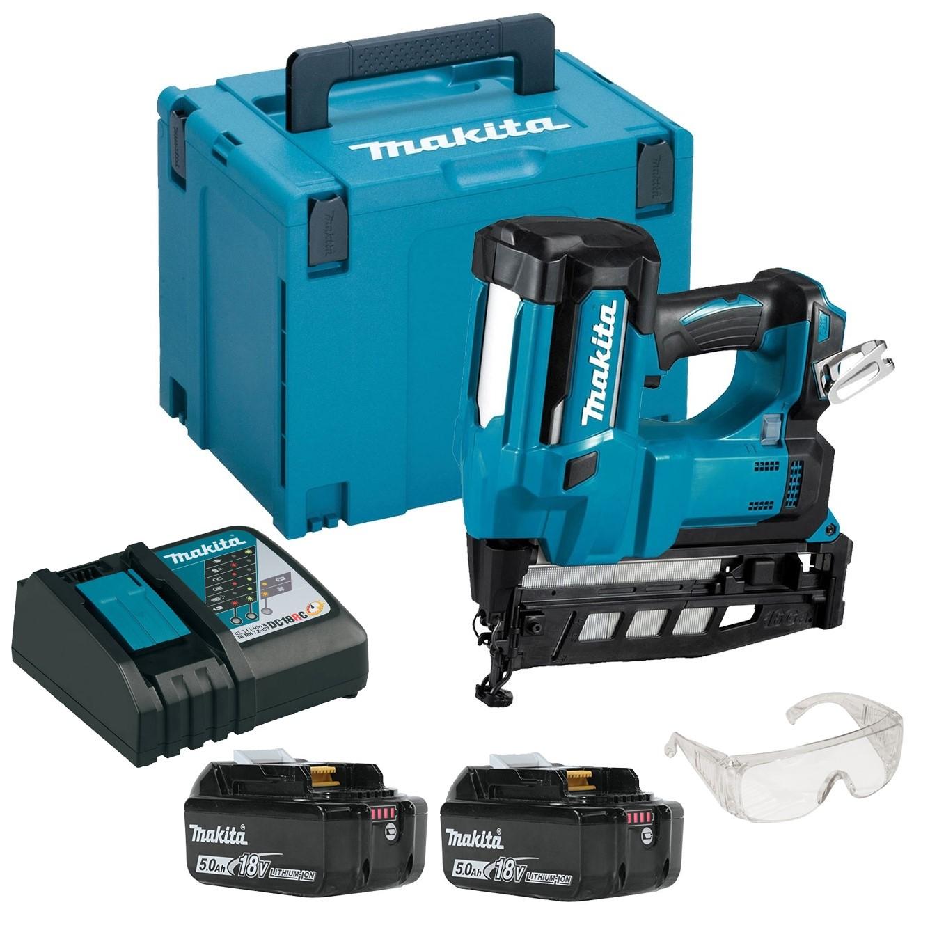 Makita DBN600RTJ 18V LXT 16G Finishing Nailer With 2x 5Ah Batteries Price Comparisons | Compare The Build