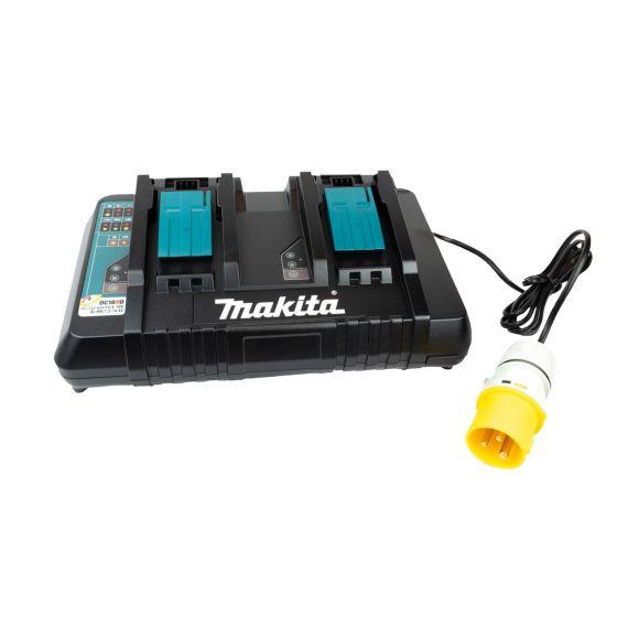 Makita DC18RD/1 18V LXT Twin Port Rapid Battery Charger 110V Price Comparisons | Compare The Build