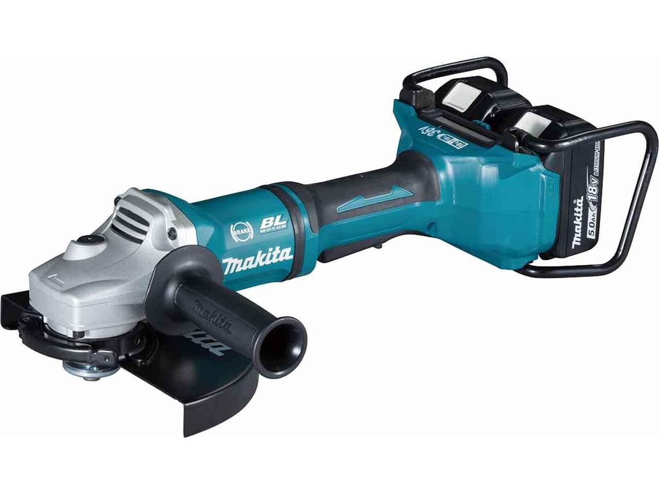MAKITA DGA900PT2 Twin 18V 230mm Angle Grinder With 2x 5Ah Batteries Price Comparisons | Compare The Build