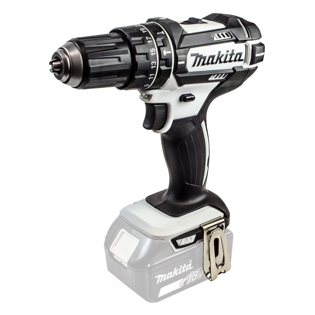 Makita DHP482ZW 18v LXT Li-Ion White Combi Drill 2 Speed Body Only Price Comparisons | Compare The Build