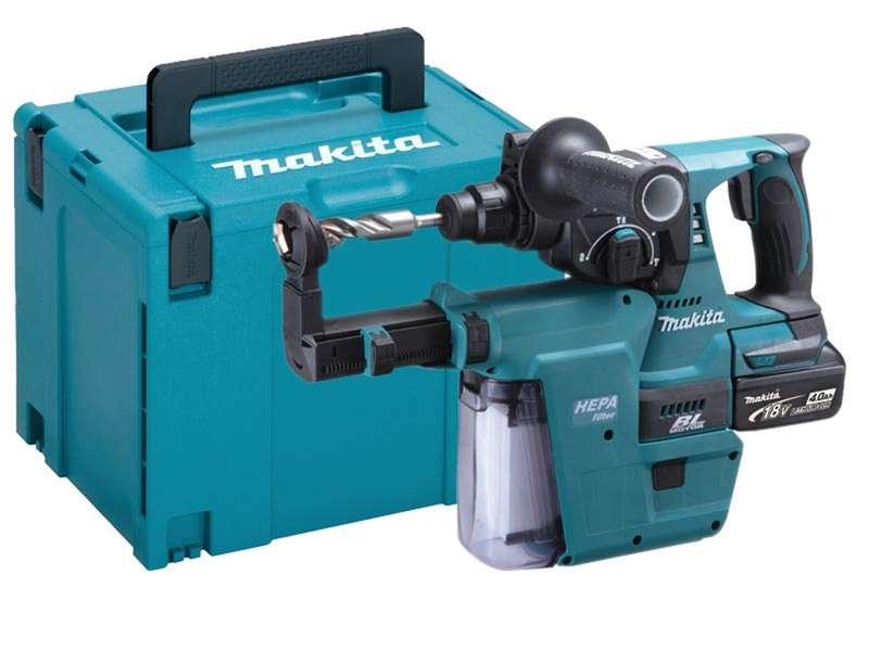 Makita DHR242RMJV 18v SDS Plus Rotary Hammer 2 x 4.0Ah in MakPac Price Comparisons | Compare The Build