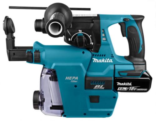 Makita DHR242RTJW 18v SDS Rotary Hammer + DX06 Dust Extraction Unit Price Comparisons | Compare The Build