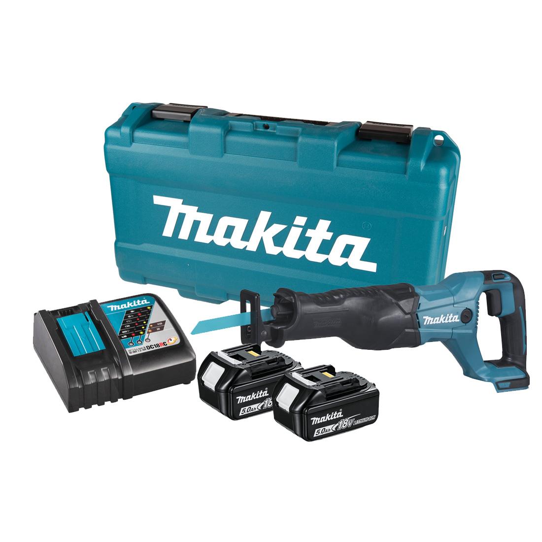 Makita DJR186RTE 18V LXT Reciprocating Saw With 2x 5Ah Batteries Price Comparisons | Compare The Build