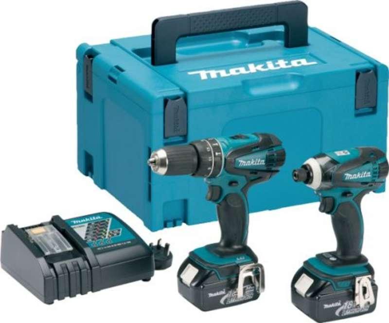 Makita DLX2012MJ 18v LXT Combi Drill & Impact Driver Kit Price Comparisons | Compare The Build