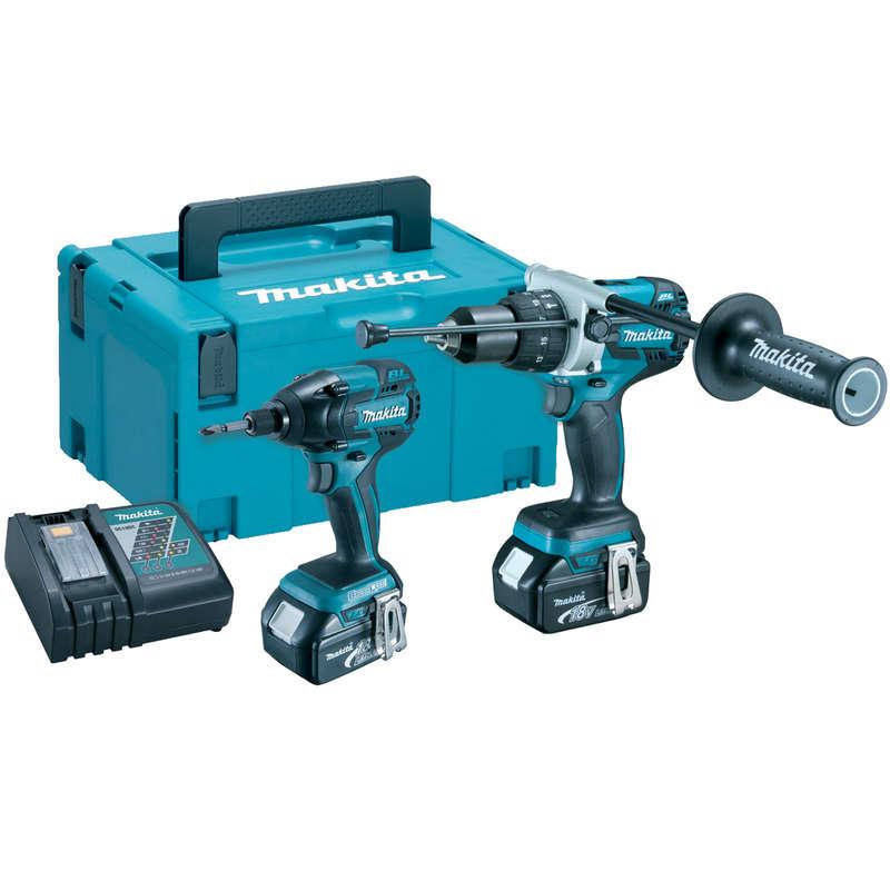 Makita DLX2040TJ 18V Cordless Brushless Li-ion Twinpack Price Comparisons | Compare The Build