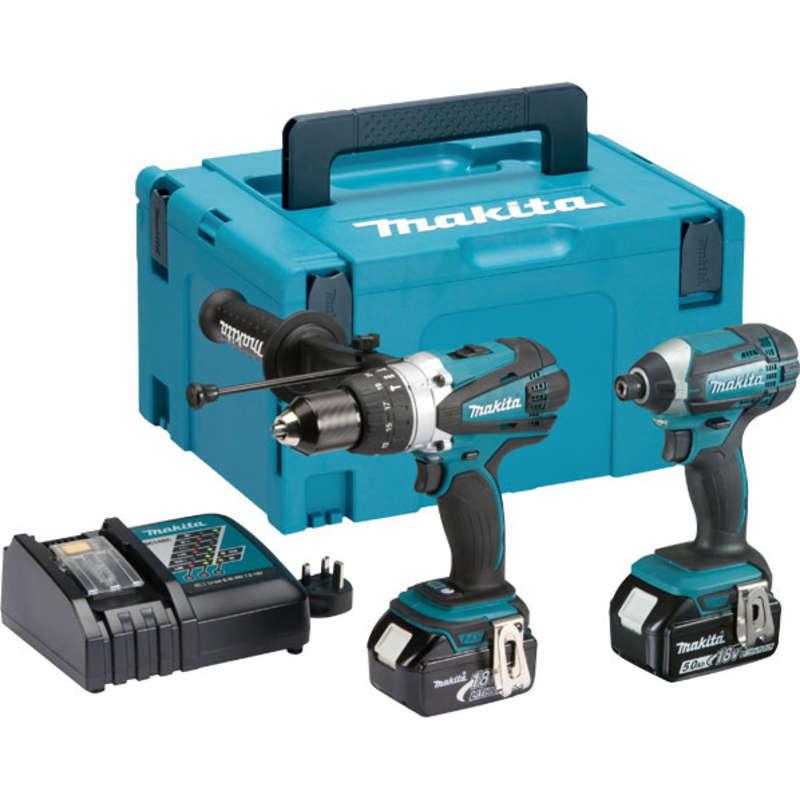 Makita DLX2145TJ 18v LXT 2 Piece Combo Kit 2x 5.0ah Batts Price Comparisons | Compare The Build