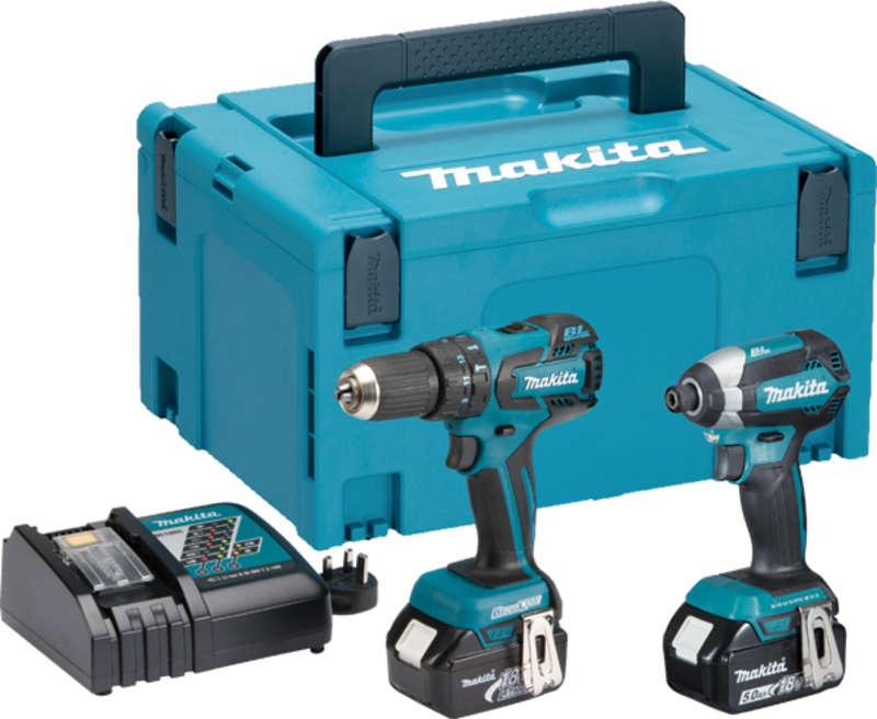 Makita DLX2173TJ 18v 2 Piece Brushless Cordless Combo Kit LXT Price Comparisons | Compare The Build
