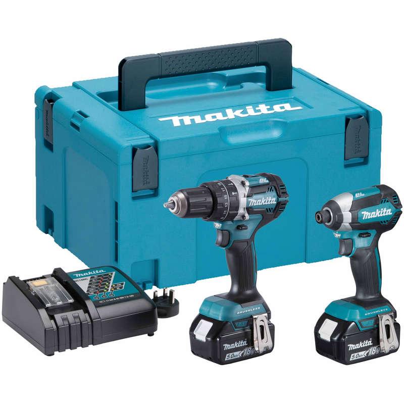 Makita DLX2180TJ 18 Volt Brushless LXT Twinpack 2x 5.0ah Batts Price Comparisons | Compare The Build