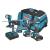 Makita DLX4138TX1 18V LXT 4 Piece Brushless Kit With 3x 5.0Ah Batteries Makita DLX4138TX1 18V LXT 4 Piece Brushless Kit With 3x 5.0Ah Batteries