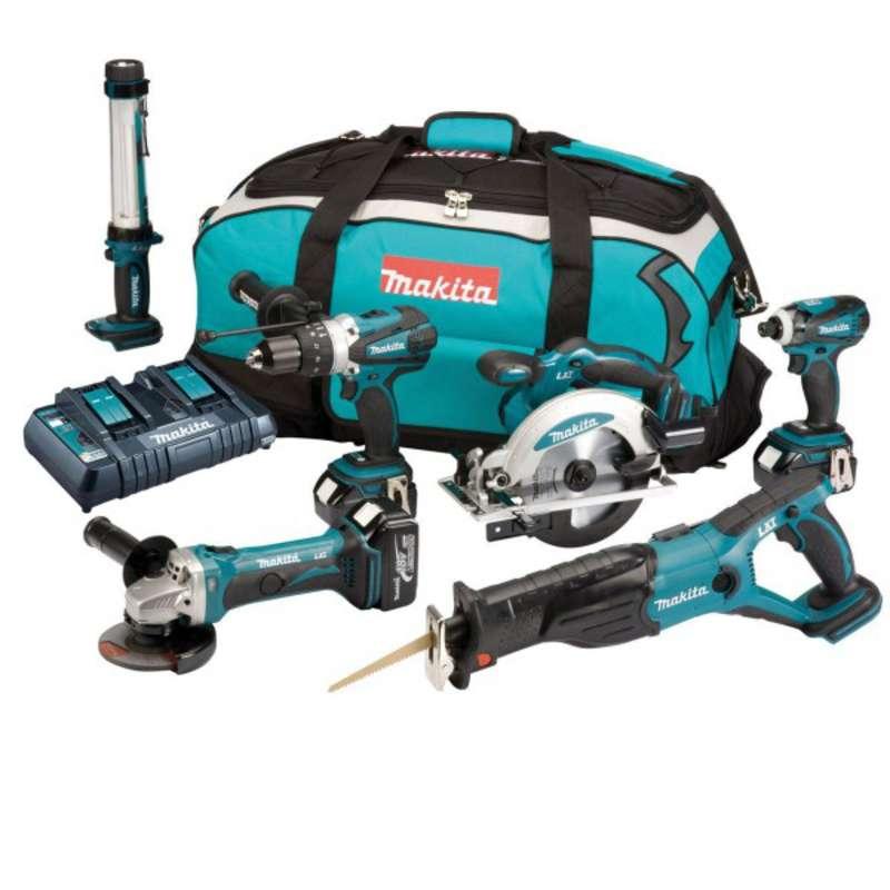 Makita DLX6000PM 18v LXT 6 Piece Combo Kit Price Comparisons | Compare The Build