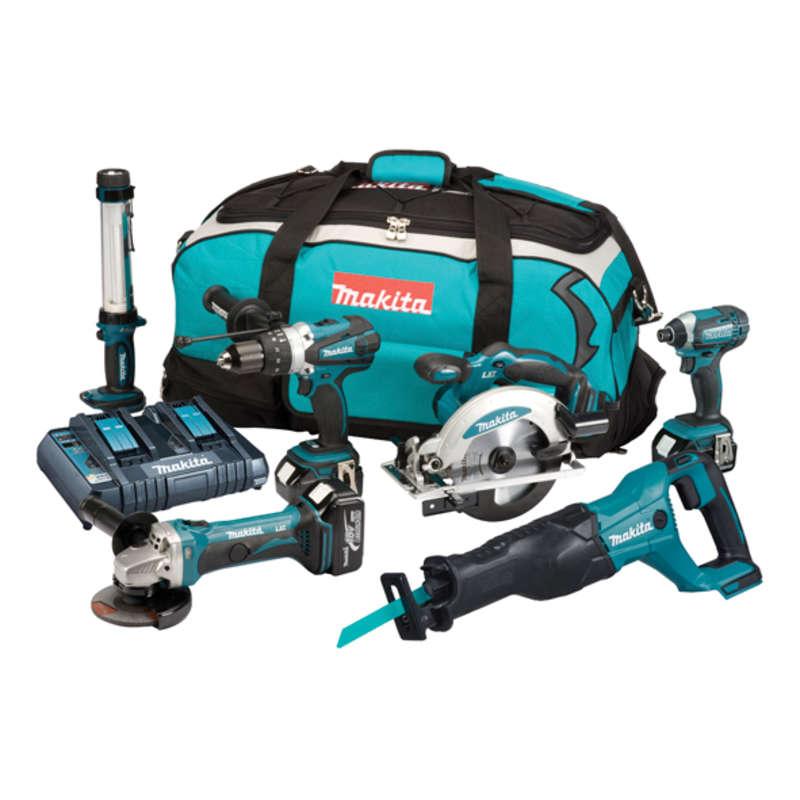 Makita DLX6044PT 18v 6 Piece Combo Kit LXT Price Comparisons | Compare The Build