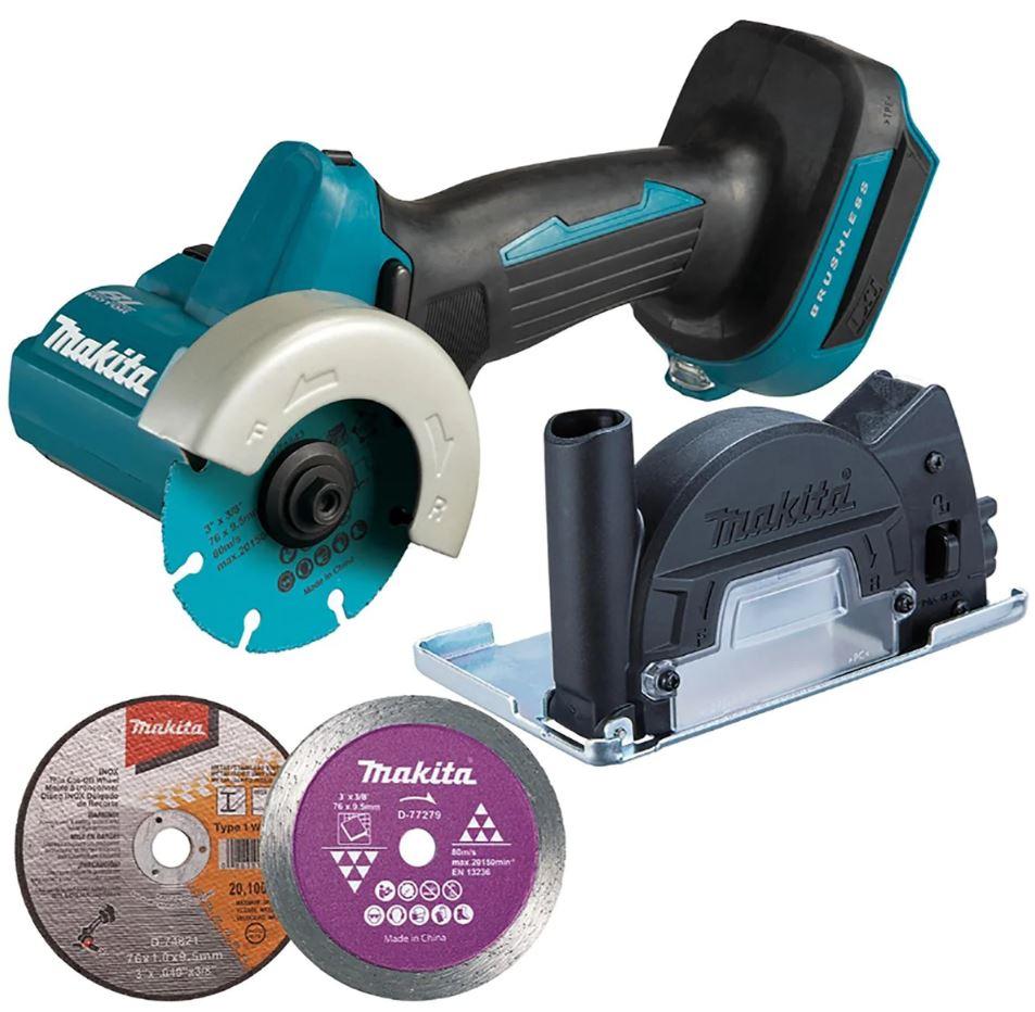 Makita DMC300Z 18V LXT Brushless Compact Disc Cutter Grinder 76mm Body Only Price Comparisons | Compare The Build