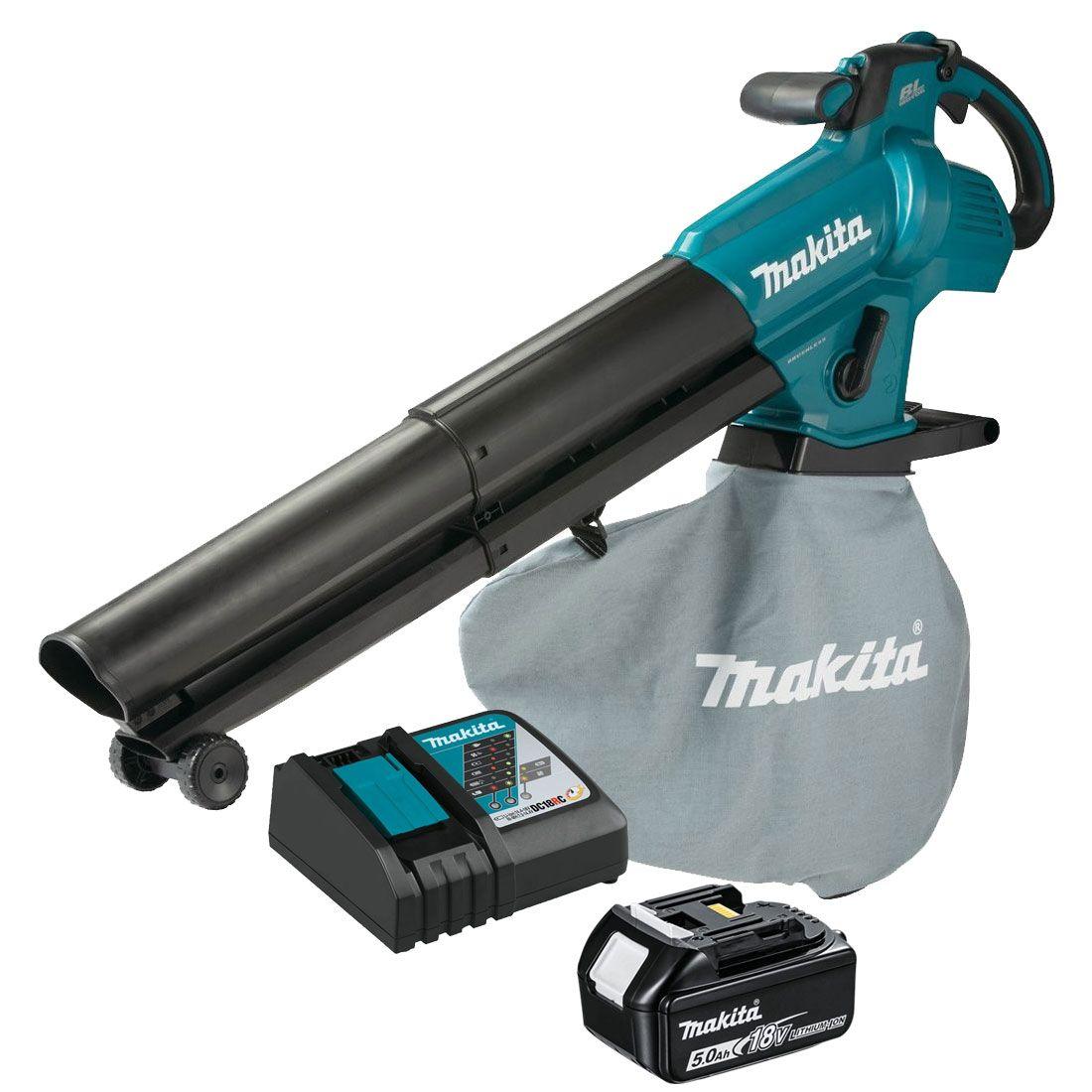 MAKITA DUB187T002 18V LXT Brushless Blower / Vacuum With 1x 5Ah Battery