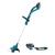 Makita DUR193RT 18V 260mm LXT Line Trimmer With 1x 5 Ah Battery Makita DUR193RT 18V 260mm LXT Line Trimmer With 1x 5 Ah Battery