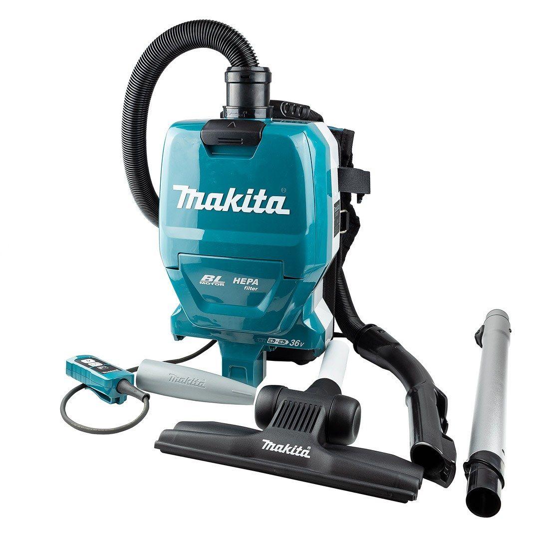 Makita DVC261ZX11 Twin 18V LXT Cordless Brushless 2L Backpack Vacuum Cleaner Body Only
