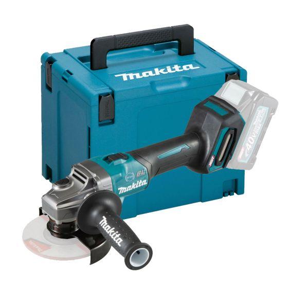 Makita GA005GZ01 40v Max XGT Brushless Slide Switch 125mm Angle Grinder Body Only In Macpac Case Price Comparisons | Compare The Build
