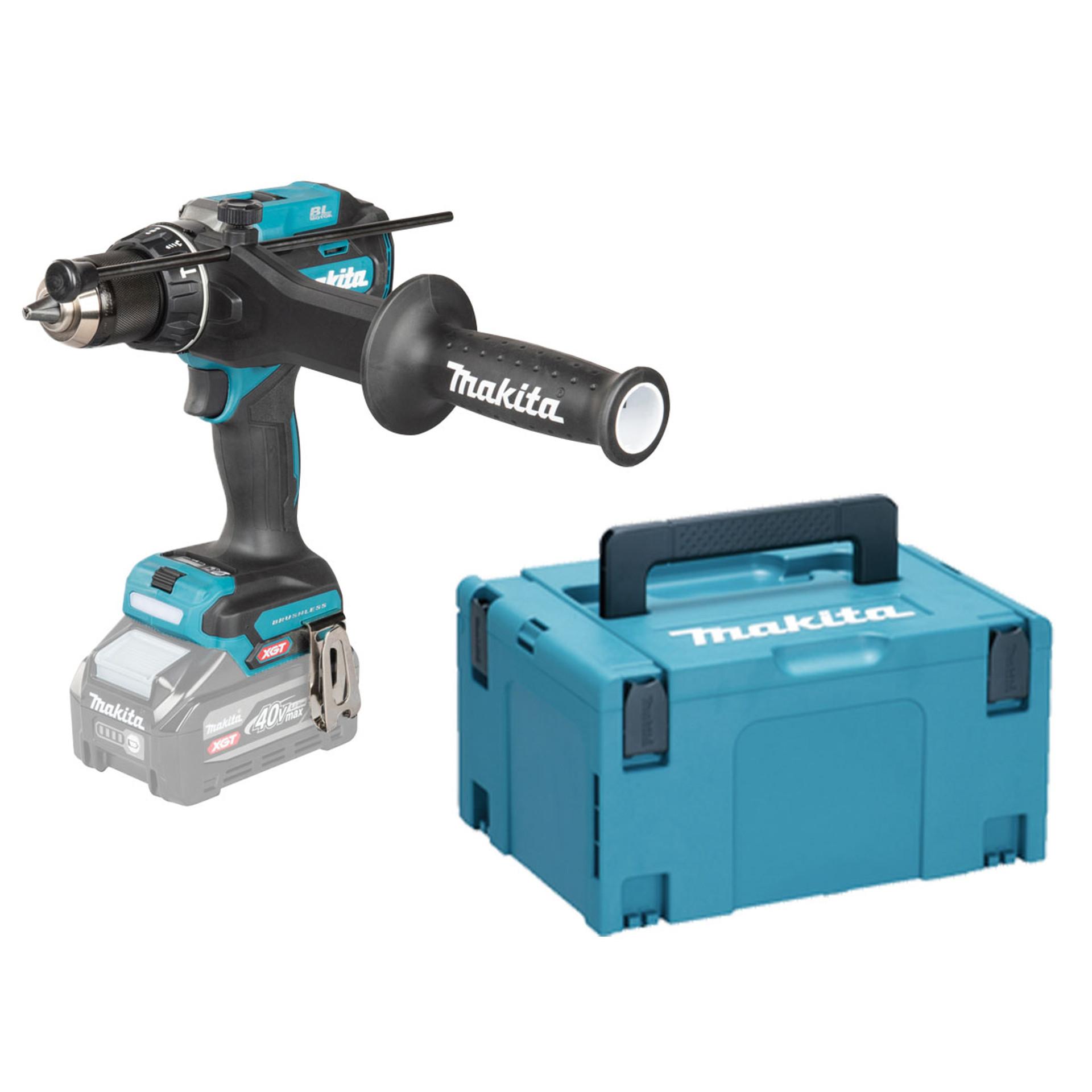 Makita HP003GZ01 40Vmax XGT Brushless Combi Drill Body Only With Makpac Case