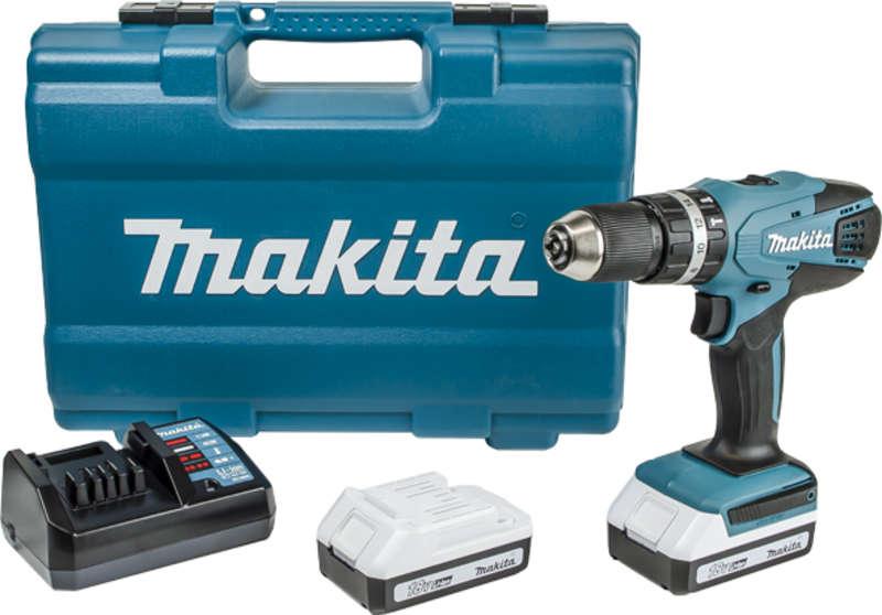 Makita HP457DWE10 18v Combi Drill Li-ion with 2 Batteries Price Comparisons | Compare The Build