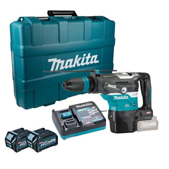 Makita HM005GD202 40Vmax XGT SDS MAX Rotary Demolition Hammer Kit With 2x 2.5Ah Batteries Price Comparisons | Compare The Build